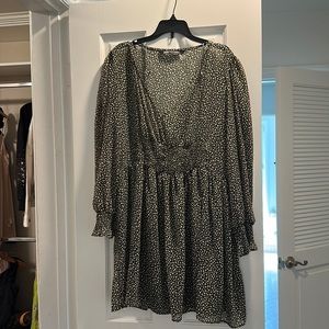 Zara polka dot dress